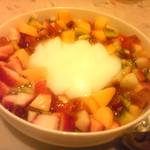 中国料理 响鈴 - デザートの杏仁豆腐