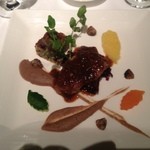 代官山ASO チェレステ - フォアグラ。トリュフのソース