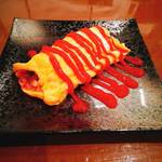 コンビーフハッシュオムレツ