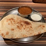 インド定食 ターリー屋 - インドカレー定食  690円