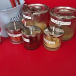 家系ラーメン王道 いしい - この調味料が好きで好きで