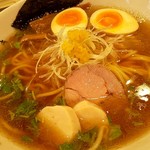 煮玉子煮干しラーメン　750円