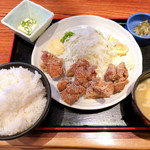 Kajiyabunzou - ◆鶏の唐揚げ定食 780円(税込み)