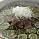 Sudachi duck tea soba