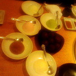 焼肉問屋 牛蔵 - ライチとアイス５種