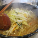 平良久亭 - ニンニクミソラーメン