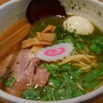 会津ラーメン 和 - 青じそラーメン（濃厚）