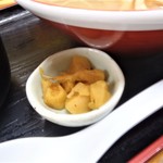 ラーメン幸雅 - お漬物