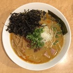 仙臺 自家製麺 こいけ屋 - ★★★★½ 魚介味噌坦々麺、850円。バラ海苔、50円。