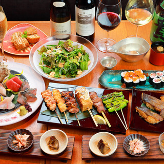 歓送迎会 スタンダードコース 2 5時間飲み放題付き おすすめ炭焼き４種 人気のあて巻が楽しめる 当日予約ok 全1２品 5000円 炭焼き大 新百合ヶ丘店 新百合ケ丘 焼鳥 食べログ