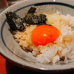 鶏焼将軍 - 鶏屋の卵かけごはん