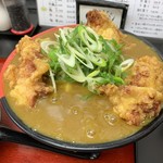 極楽うどん TKU - 鶏天カレーうどん（￥950）