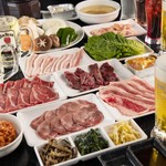 E-Go Sendai Gyuu Yakiniku Sushi Tabe Houdai Niku Juu Hachi - 