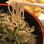 信州蕎麦の草笛 - オケで蕎麦