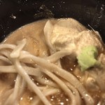 信州蕎麦の草笛 - くるみダレに蕎麦汁とetc.