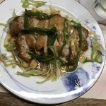 がばちょ - ポークソテー（650円）　セルフ50もやんで～！