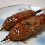 鶏料理の店 炭処 炭治郎 - つくね（たれ）アップ