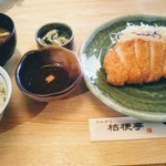 桔梗亭 - 料理写真:ロースかつ定食