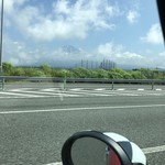 イルコローレ - 道中唯一見えた富士山△