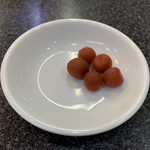 ラーメン 前田家 - 梅干し君