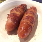 烏森百薬 - シャウエッセンの肉巻き