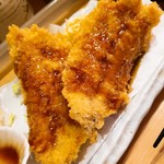 つきじde丼どん - アジフライ