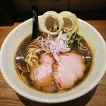 らーめん専門 和心 - 煮干しブラック＠900