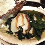 ふきや - 鮑のしゃぶしゃぶ