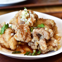 南青山エッセンス - 【ランチセットA@1,500円】日替わりメイン料理：油淋鶏の紫蘇風味