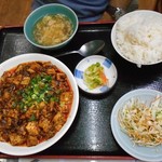 鵬龍 - 麻婆豆腐セット