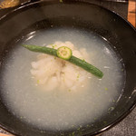 津の守坂 小柴 - 鱧、すり流し