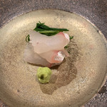 津の守坂 小柴 - お造り：めごち