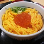 なか卯 - いくら丼ミニ