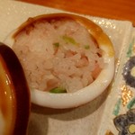 栄 - イカの一本寿司