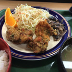 フードコート柿里　 - 唐揚げ