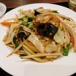 福秦酒家 - 肉野菜の味噌炒め 