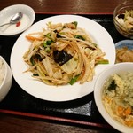 福秦酒家 - 肉野菜の味噌炒め 