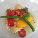 ブーケ・ド・フランス - 野菜の蒸し煮ギリシャ風（エチュべ）のアップ