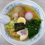 特一竜 - なつかし塩ラーメンのアップ