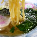 特一竜 - なつかし塩ラーメンの麺