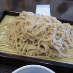 Teuchi Soba Yuusei - 蕎麦は石挽の口当たりの良いお蕎麦、出汁は関東風のそば出汁でした。
                        