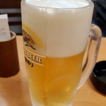 日高屋 - 生ビール