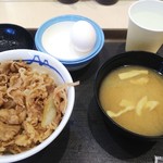 松屋 - ミニ牛丼&生たまご