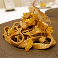 魚介のイタリア料理 murata - そば粉を練りこんだタリアテッレ