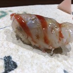 鮨旬美西川 - も少し火を通したもの