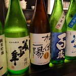 Kushi Ikuzou - 日本酒、焼酎、多種仕入れてます♪