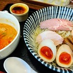 らぁ麺 おかむら - 彩りが爽やかで好い感じです。