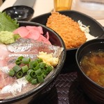 築地食堂 源ちゃん ペリエ千葉店 - 