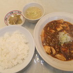 神戸餃子 橋本家 - 麻婆豆腐定食　【　２０１２年１月　】