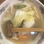 ラーメン 創作麺処 めん坊 - 白菜の塩味そば